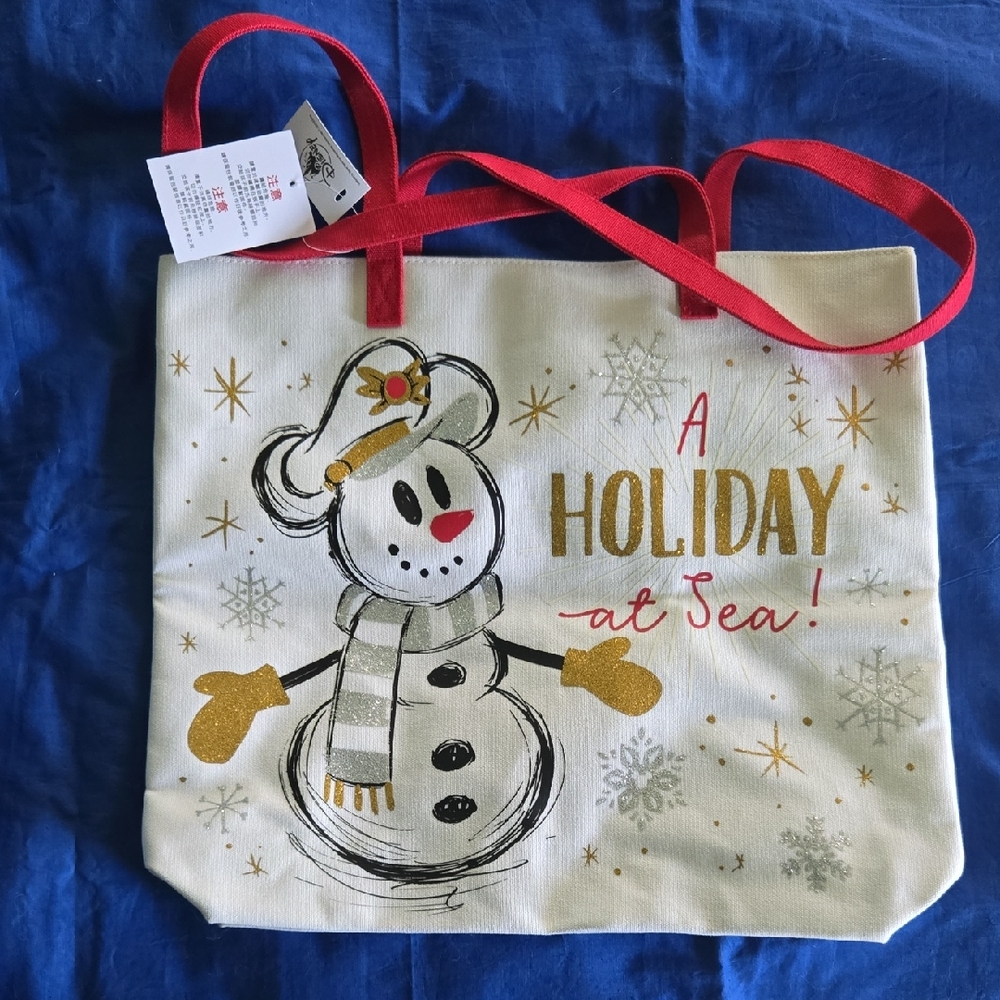 New Holiday Disney Cruise Line Tote